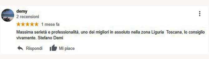 Recensione del cliente